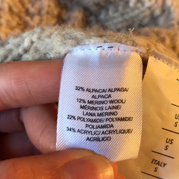 NICHOLAS Chunky Knit Alpaca Sweater Cardigan - Picture 14 of 14